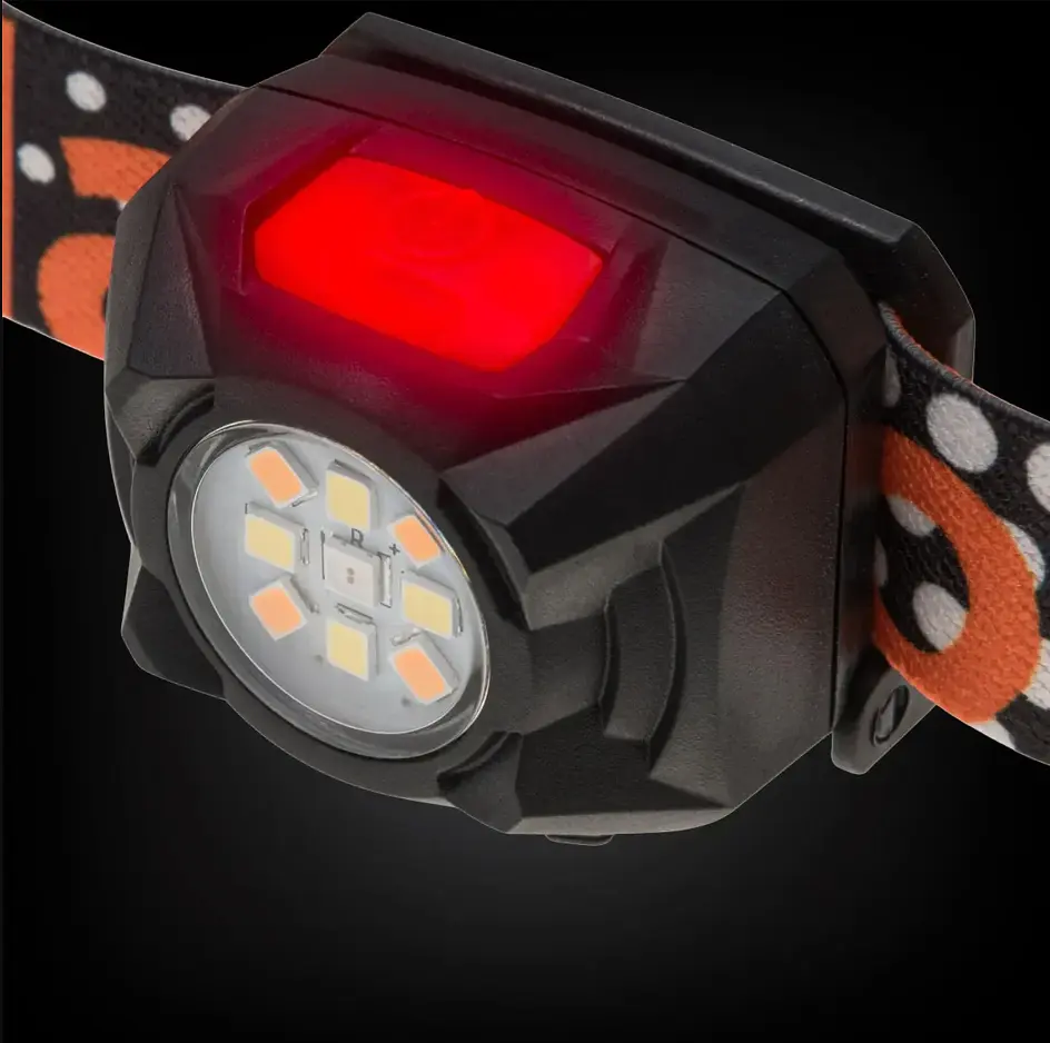 Ліхтар налобний Mactronic Rebel (400 Lm) Cool/Warm White/Red LED Recharg Type-C (AHL0061UC) (DAS303688) - фото 4