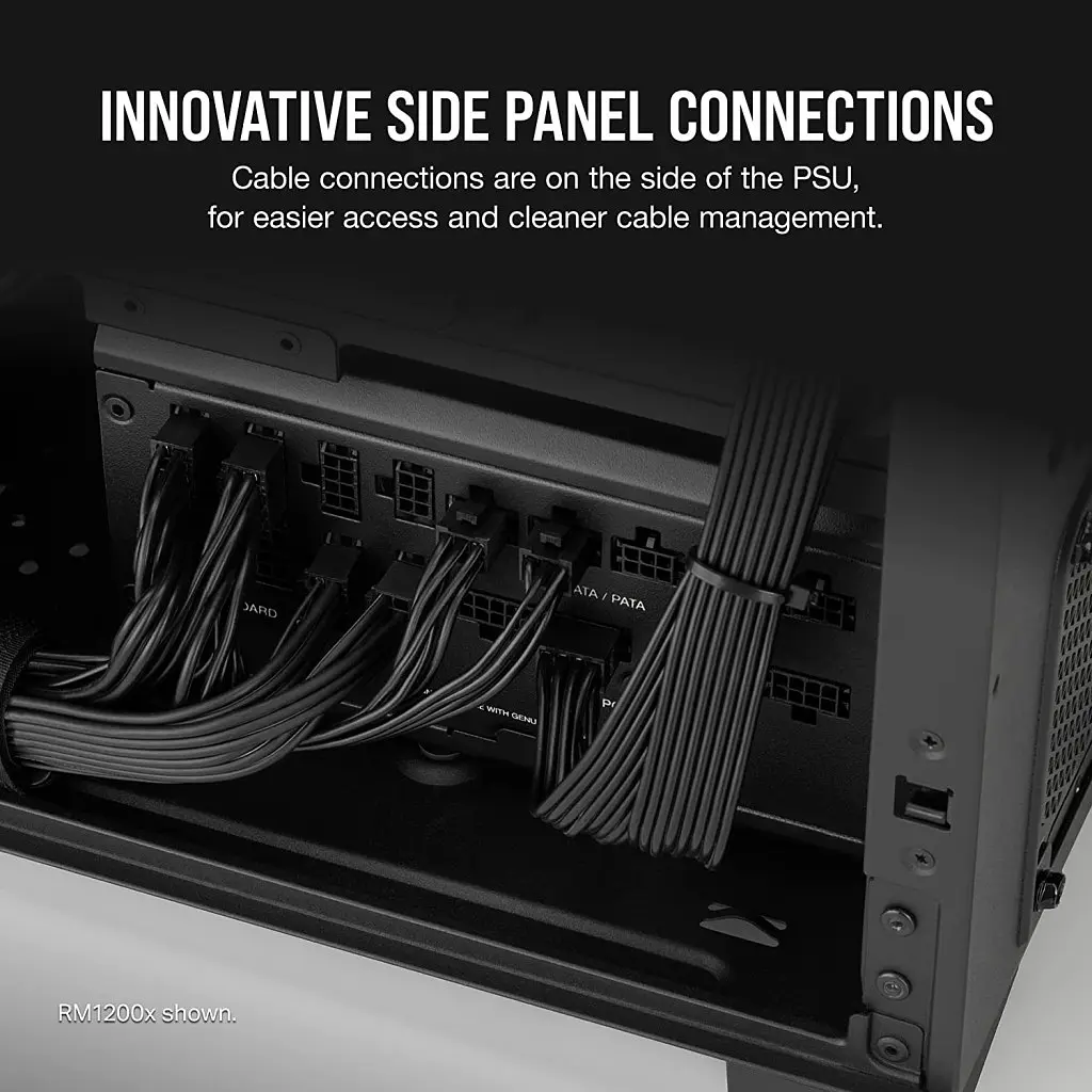 Блок живлення Corsair 750W RM750x Shift PCIE5 (CP-9020251-EU) - фото 5