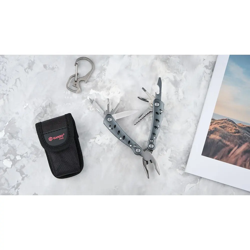 Мультитул Ganzo Multi Tool (G2019S), Сріблястий - фото 13