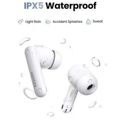 Бездротові навушники Ugreen WS206 HiTune T3 Pro TWS стерео білі WS206 - фото 3