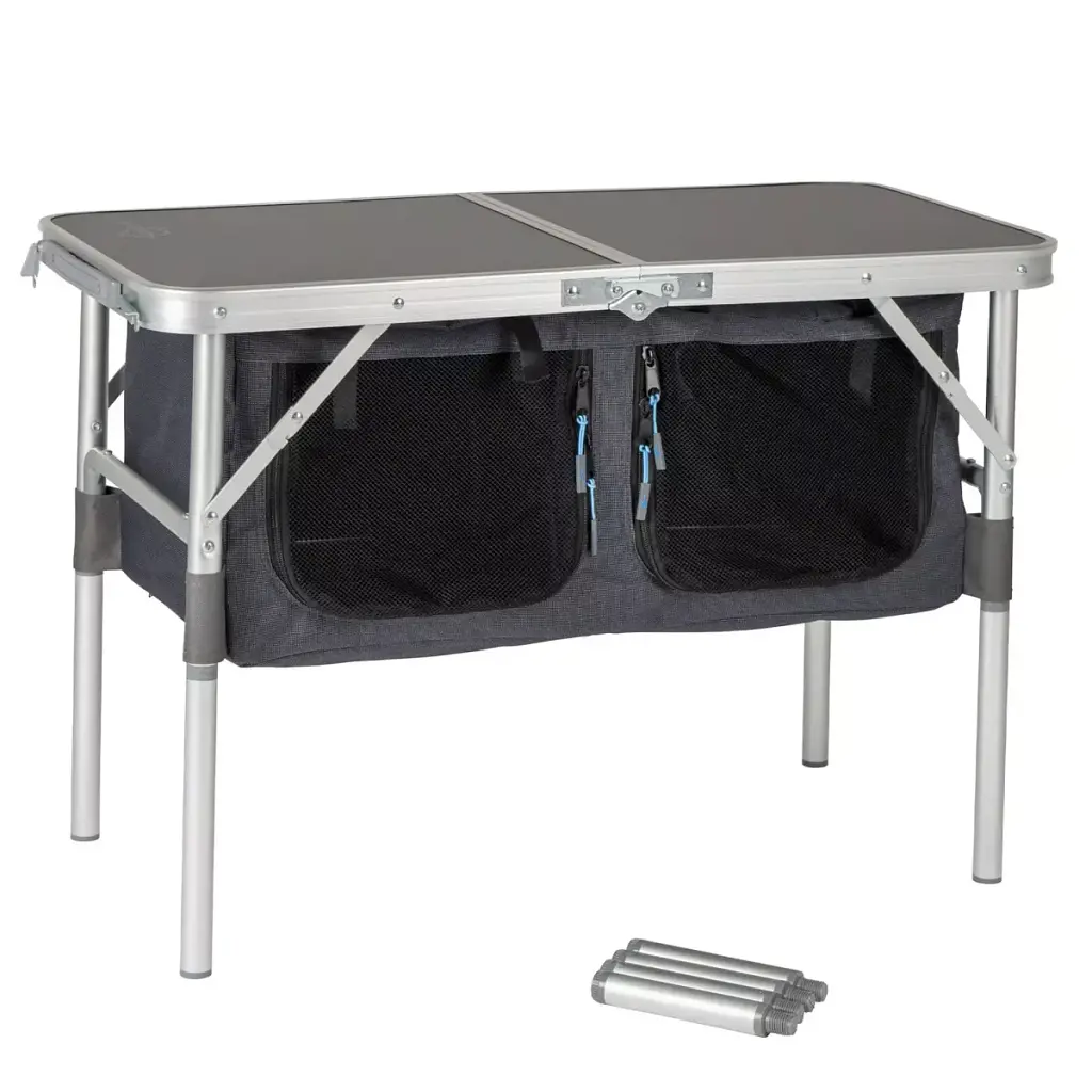 Стіл Bo-Camp Otter 80x40 cm Anthracite (1693680) - фото 2