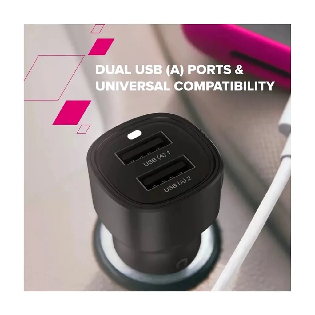 Зарядное устройство для Canyon 2xUSB 24W black (CNE-CCABR2AA) - фото 2