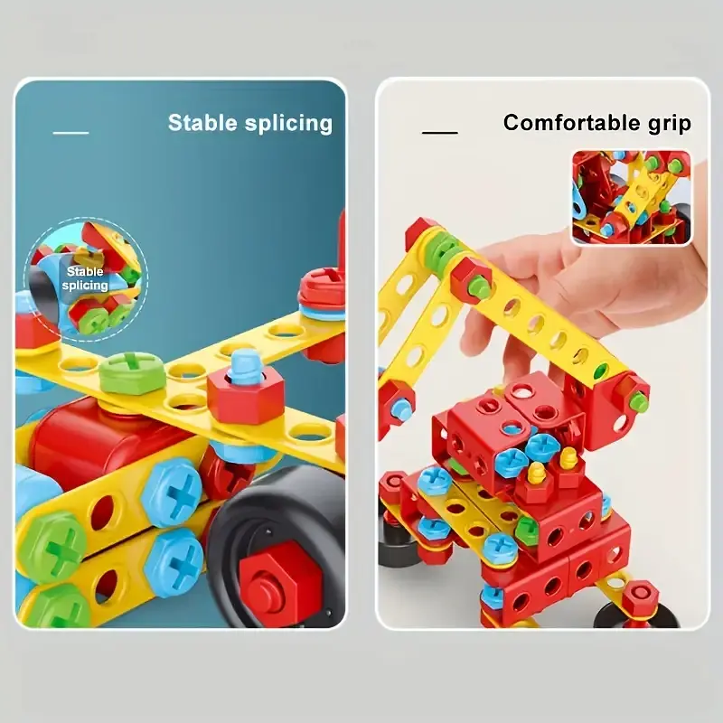 3Д Конструктор для дітей Puzzle Creative 287 елементів - фото 6