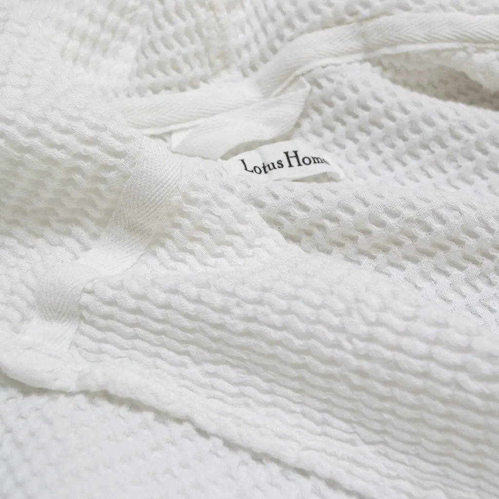 Халат Lotus Home - Rius off white молочный L/XL - фото 5