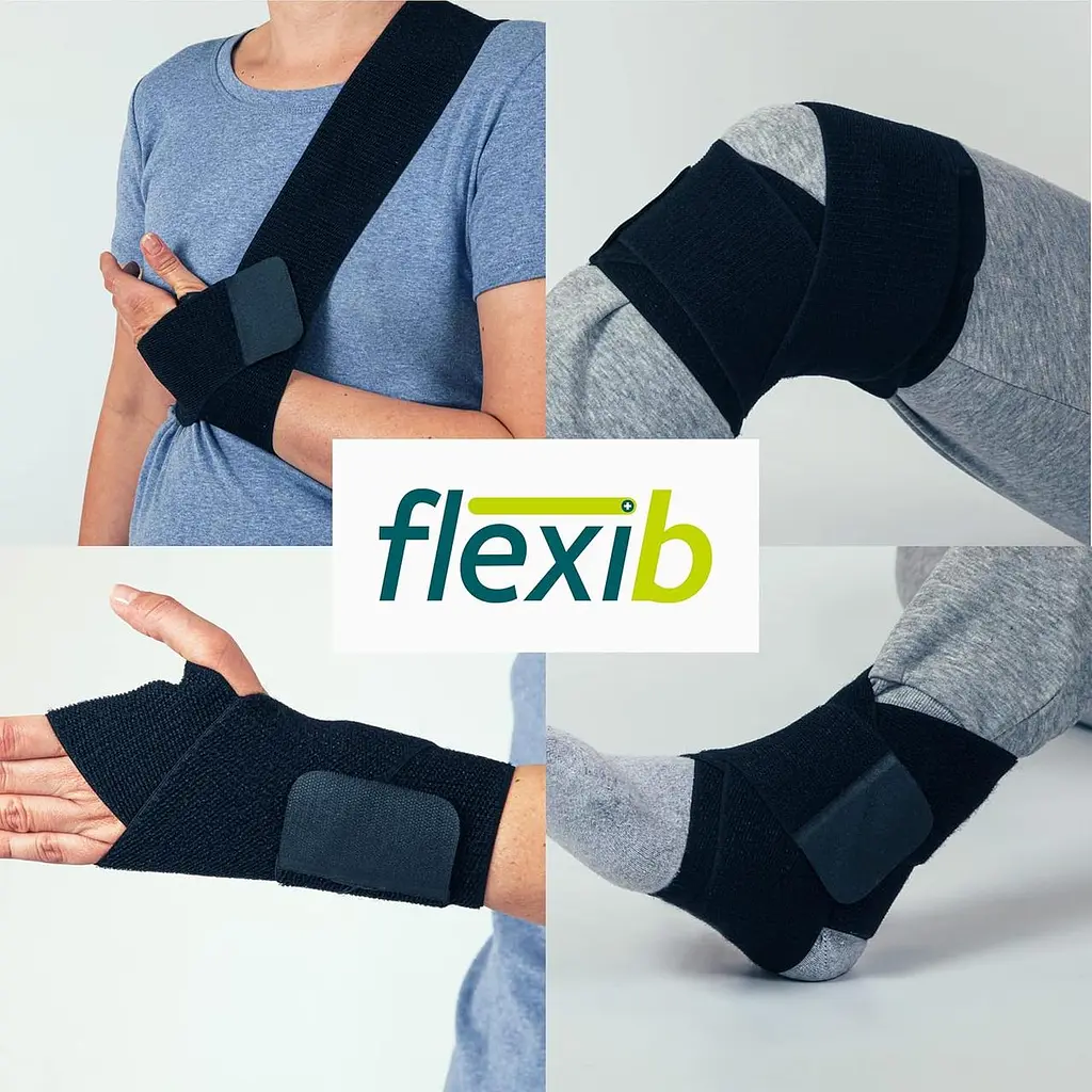 Стабілізуючий бинт Flexib з поясною сумкою, фіксуючий, антибактеріальний - фото 2