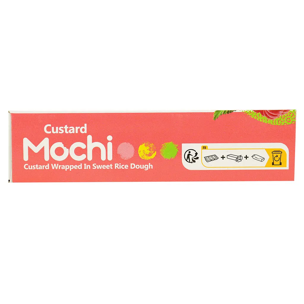 Тістечко моті Royal FamilyCustard Mochi Raspberry 168 г - фото 4