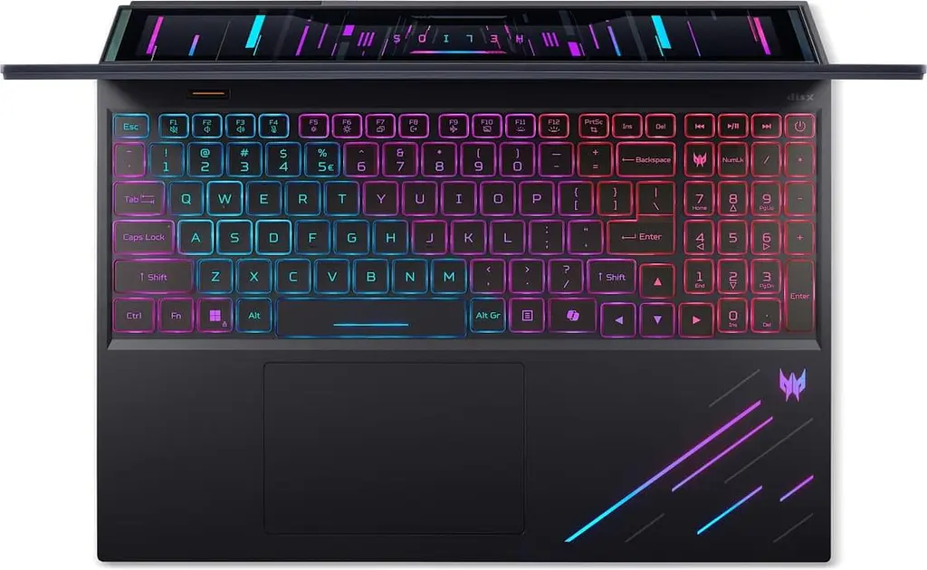 Ноутбук Acer Predator Helios Neo 16 AI PH16-73-97S5 (16 2.5K OLED 240 Hz, Intel U9-275HX, 32 GB, 2 TB, RTX 5090, W11H) Abyssal Black (NH.U0WAA.001) - фото 4