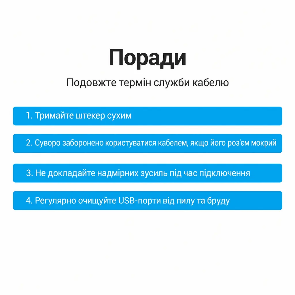 Кабель Vention COWBD USB-C - Mini-USB 0,5 м чорний (COWBD) - фото 15