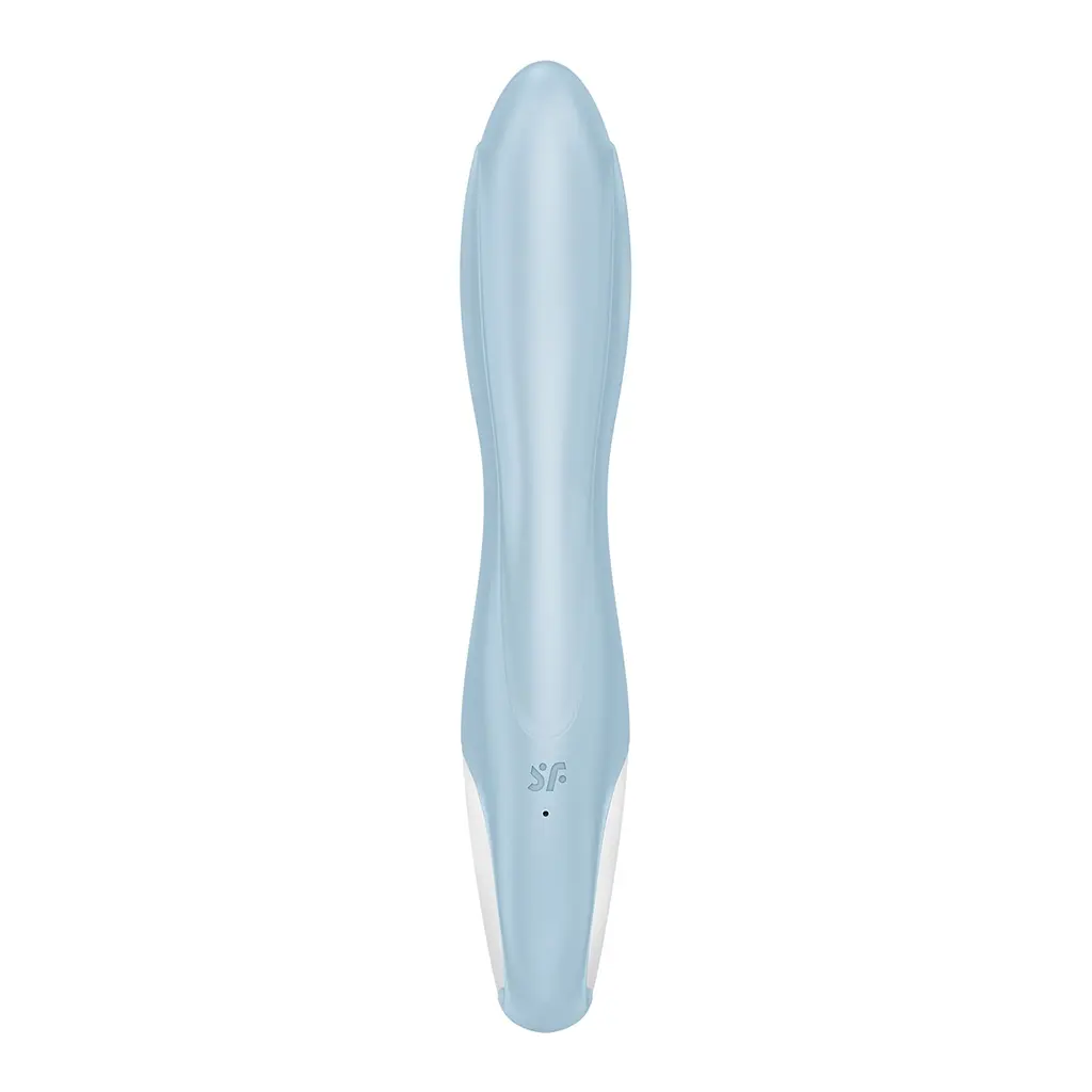 Вибратор-кролик Satisfyer Air Pump Bunny 1 20 см голубой - фото 3