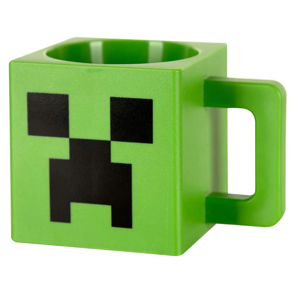 Чашка майнкрафт Кріпер кухоль minecraft creeper, зелений - фото 4