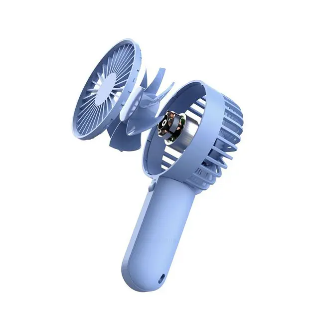 Вентилятор портативний Xiaomi VH Portable Handheld Fan F03 блакитний - фото 2