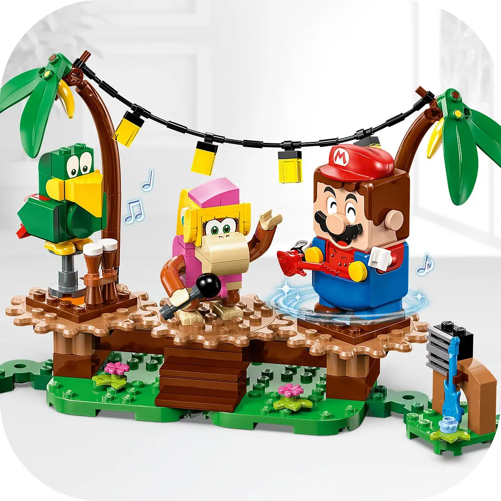 Конструктор LEGO Super Mario™ Імпровізація в джунглях Діксі Конґ. Додатковий набір 174 деталі (71421) - фото 3