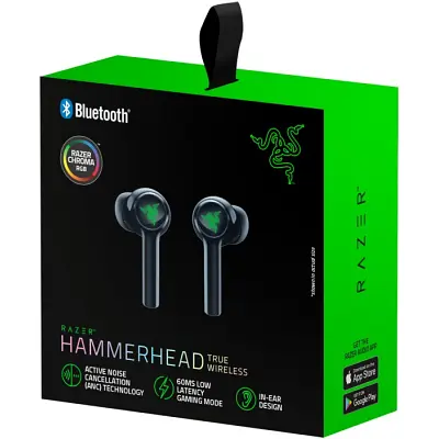 Навушники Razer Hammerhead True Wireless 2021 Black (RZ12-03820100-R3G1) - фото 9