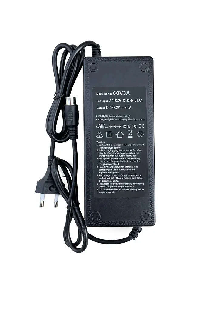 Зарядное устройство для электровелосипеда Minako Go fan 60V 3.0A - фото 2