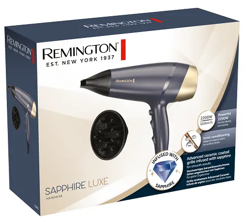 Фен Remington D5805 Sapphire Luxe Hairdryer - фото 4
