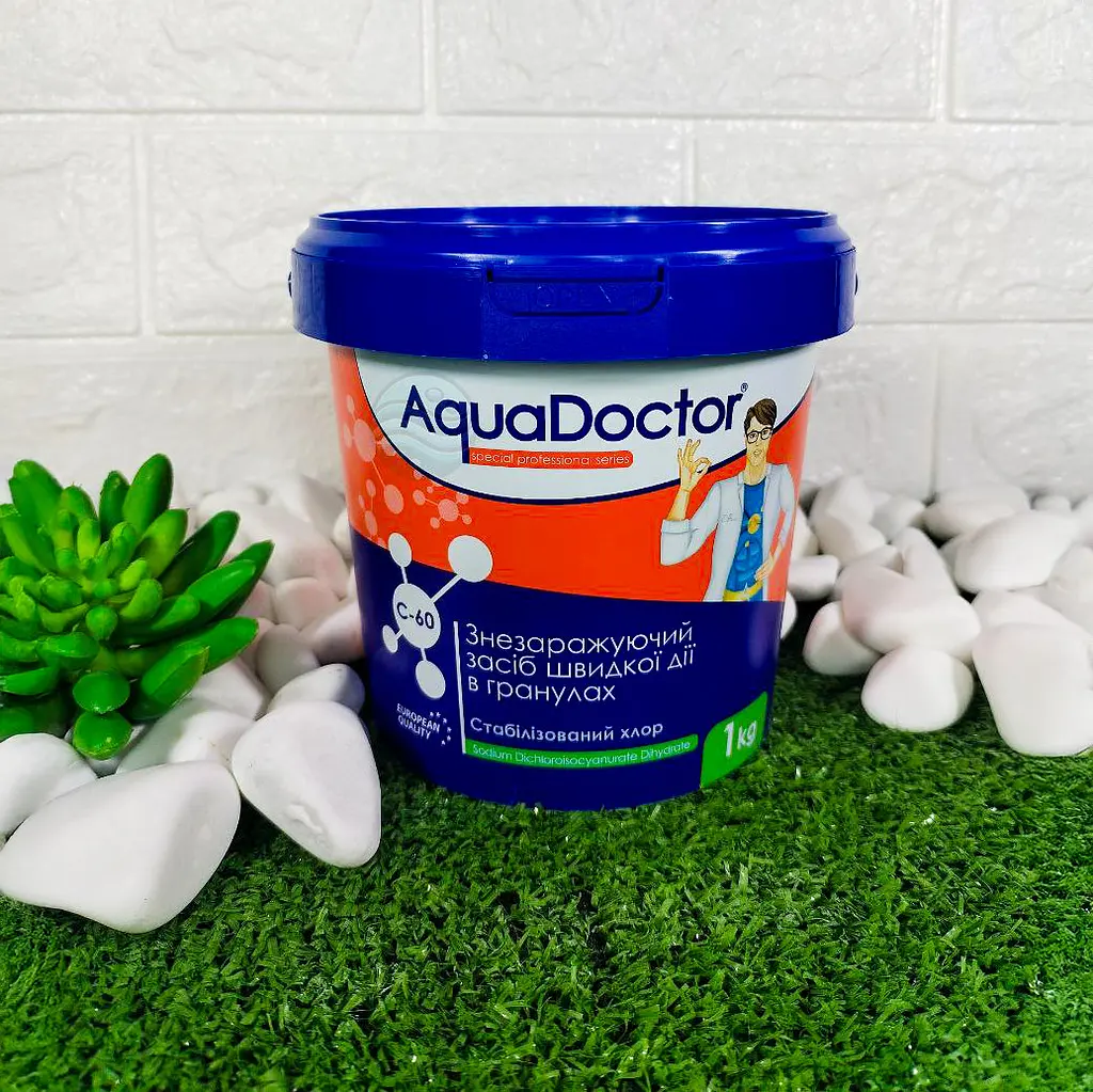 Комплект хімії для басейну AquaDoctor Standard 6 в 1 для каркасного басейну - фото 4