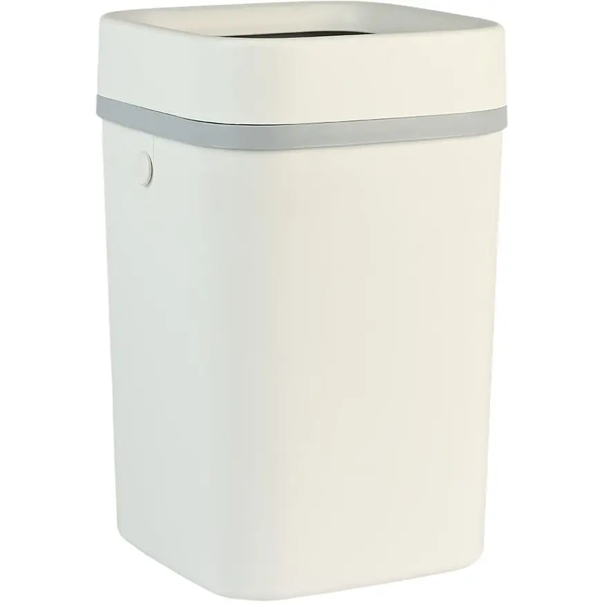 Відро для сміття МВМ My Home без кришки 240х230х363 мм біло-сіре (BIN-25 15L WHITE/GRAY) - фото 2