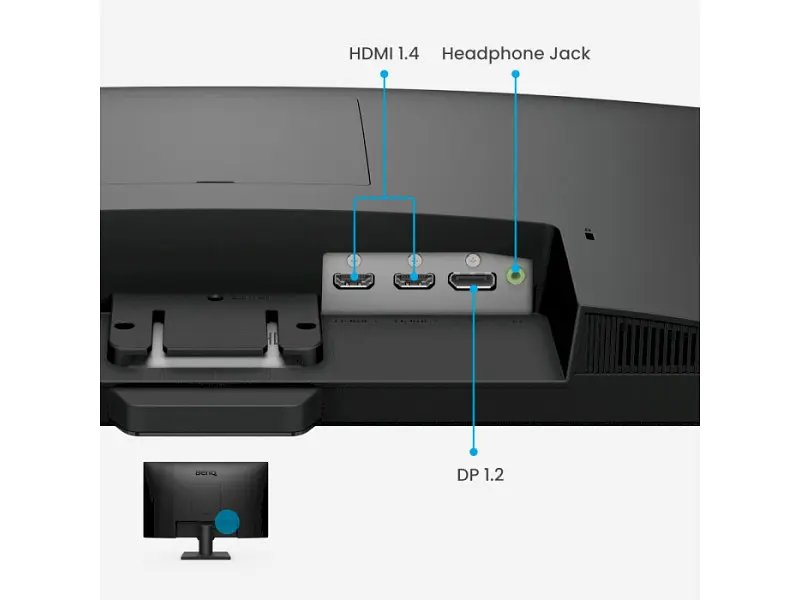 Монітор BenQ GW2490 (9H.LLSLB.QBE, 9H.LLSLJ.LBE) - фото 8