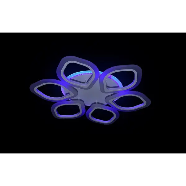 Люстри led Linisoln 5576/6 WH LED 3 COLOR dimmer - фото 4