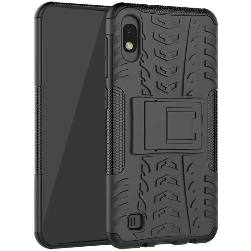 Чохол-накладка Toto Dazzle Kickstand 2 in 1 Case Samsung Galaxy M10 Black - фото 3