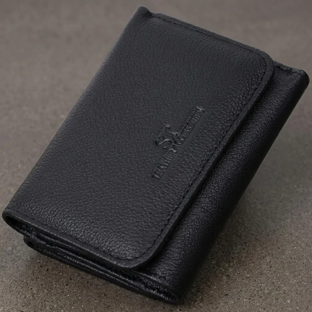 Красиве жіноче портмоне з монетницею з натуральної шкіри ST Leather 22728 чорне - фото 11