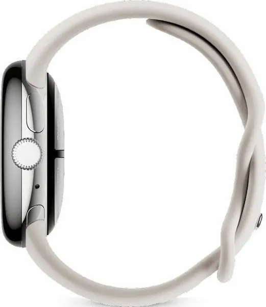 Смарт-годинник Google Pixel Watch 2 Polished Silver Aluminum Case / Porcelain Active Band - фото 3