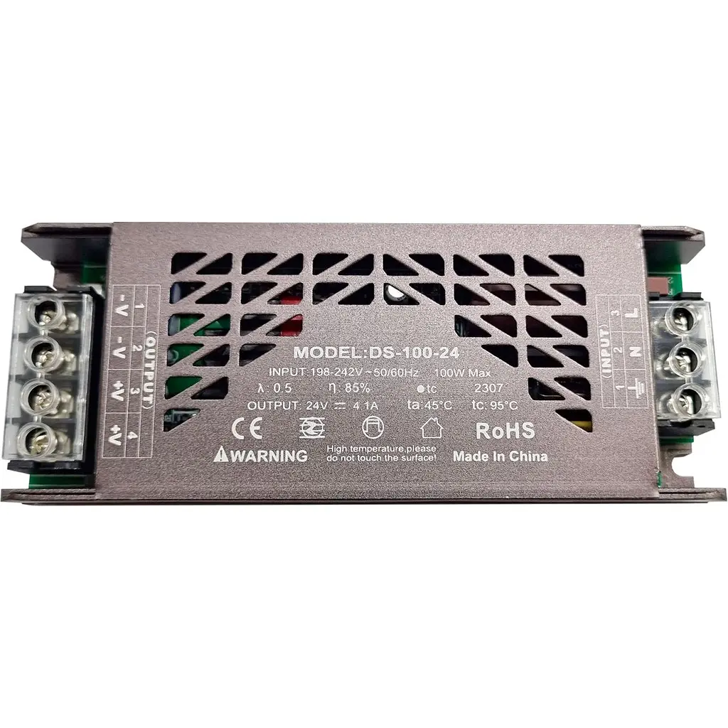 Блок живлення для світлодіодної стрічки Eurolamp 100W 24V 4.17A (PS-100W) - фото 3