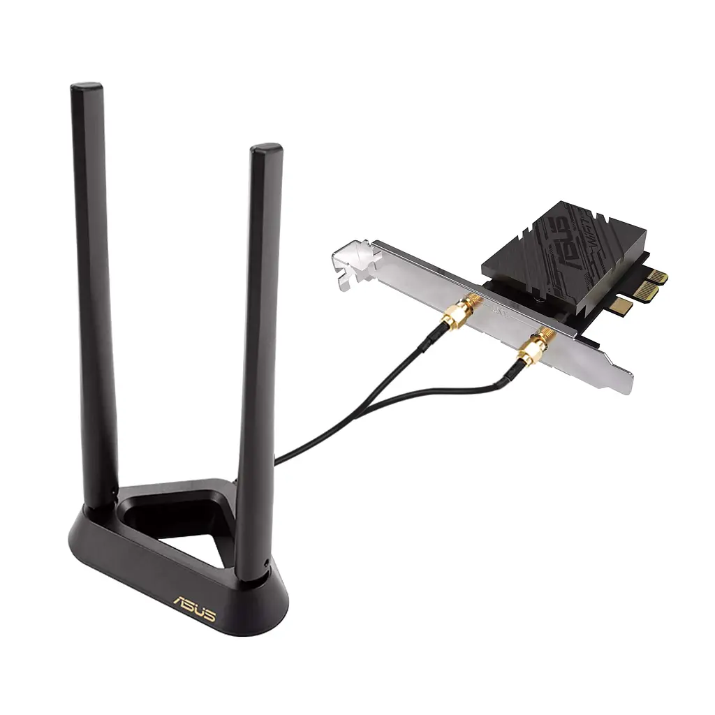Адаптер WiFi PCE-BE92BT BE9400, PCI-Express x1, BT5.4 Asus teh0017383 - фото 3