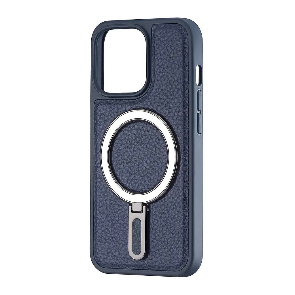 Чохол Jinduka Leather Ringo iPhone 13 Pro Blue