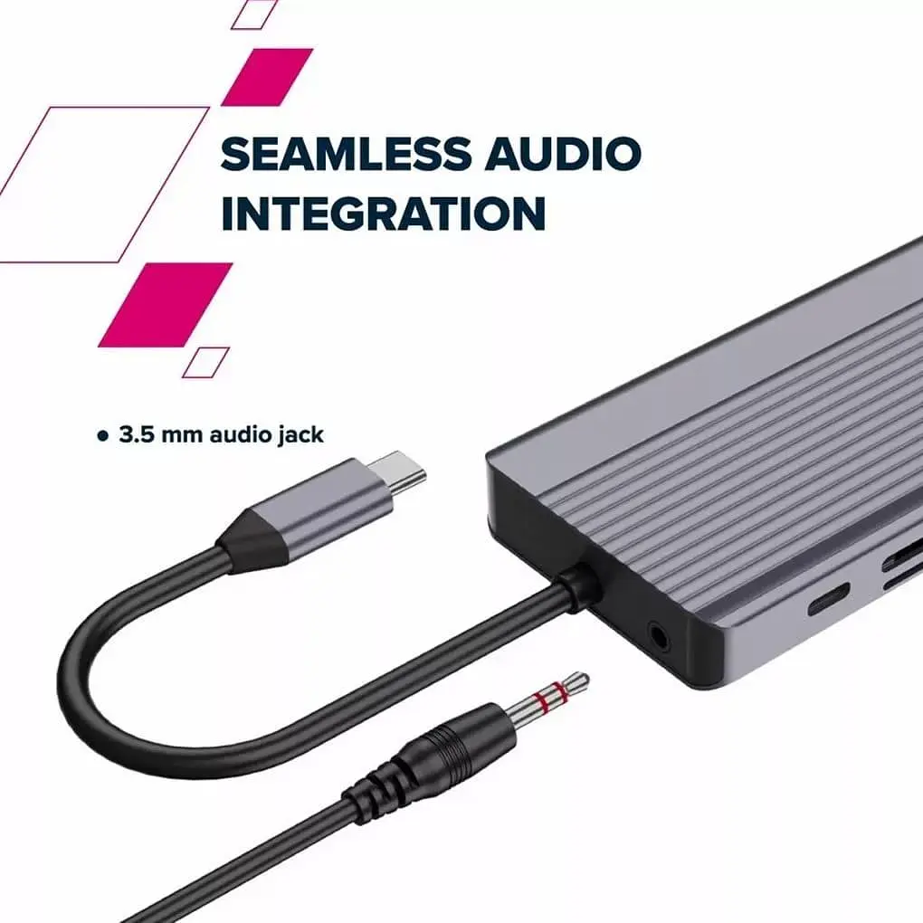 USB-Хаб Canyon 13-в-1 4K USB-C DS-16 (CNS-TDS16) - фото 13