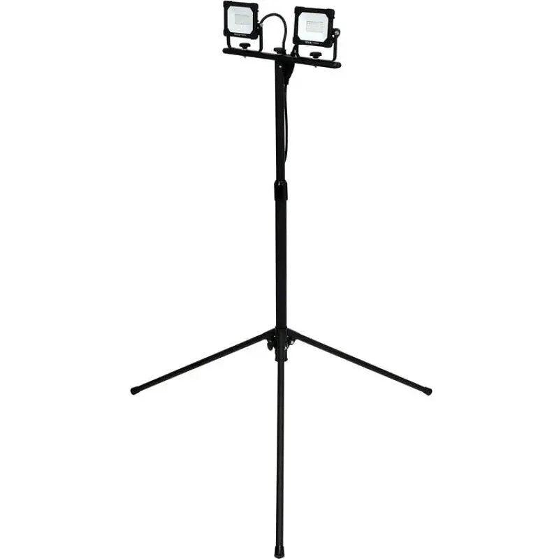 Прожектори Yato SMD LED на штативі 2x20 Вт 230 В 2x1900 Lm чорні (YT-818151) - фото 2