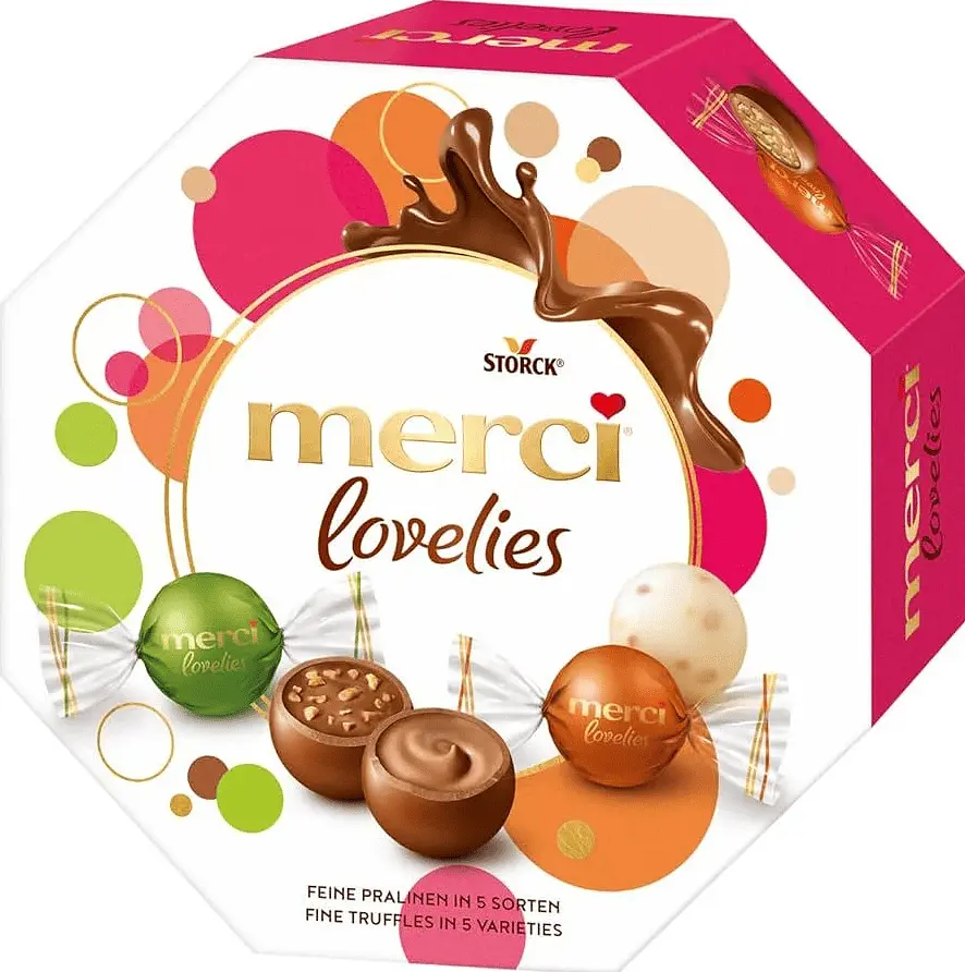 Конфеты Merci Lovelies Classic 185г - фото 2