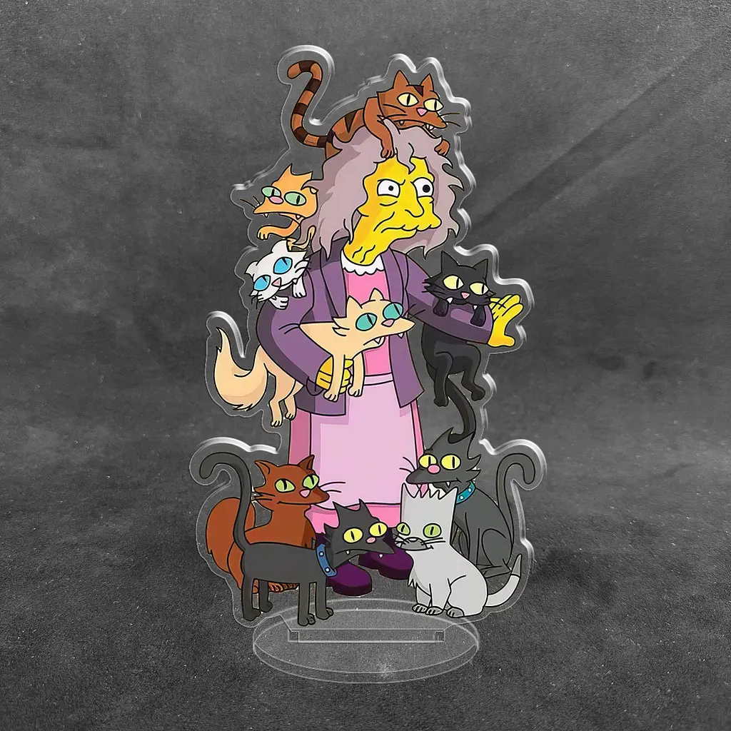 Акрилова колекційна фігурка Аніме: The Simpsons Сімпсони 2 15 см