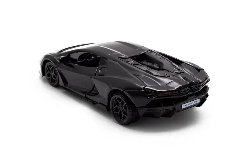 Іграшкова машинка гоночна Lamborghini Revuelto TechnoDrive 250934UBl матовий чорний колір - фото 4