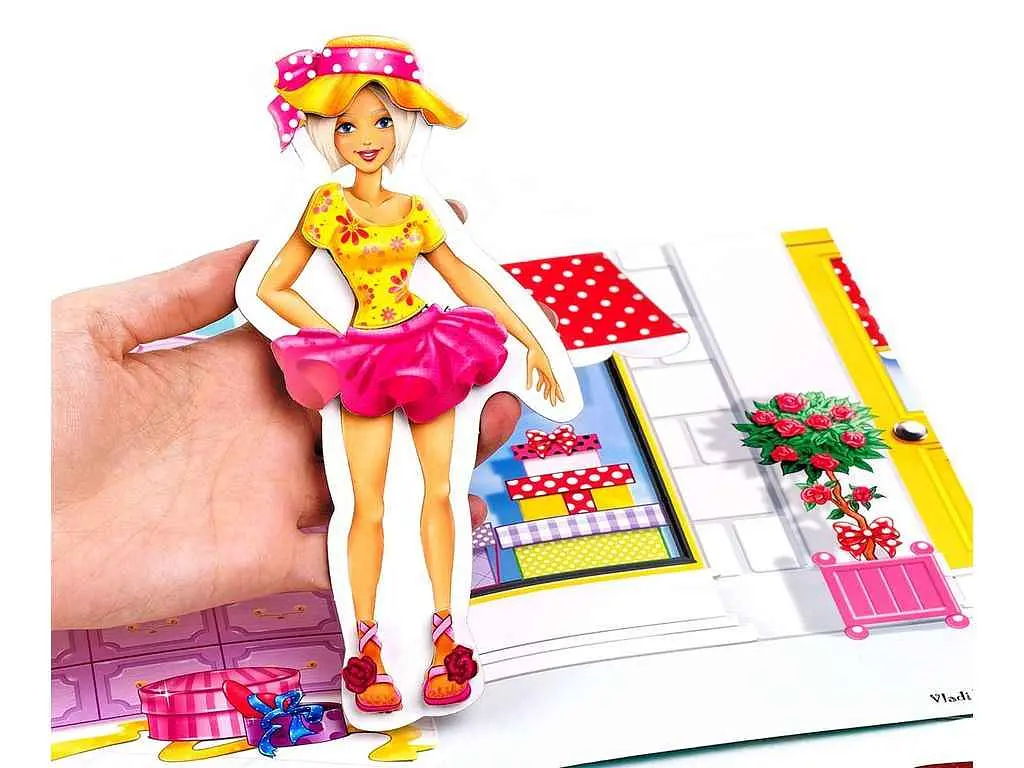Гра розвиваюча VLADI TOYS "Блондинка" магнітна VT3204-30 - фото 4