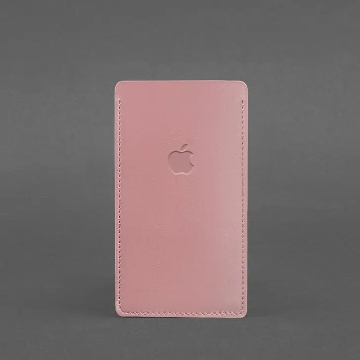 Кожаный чехол для iPhone 11 Розовый - фото 4