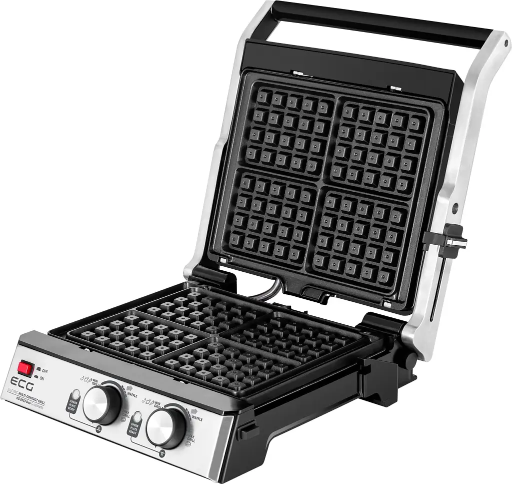 Електрогриль ECG KG 2033 Duo Grill & Waffle [80335] - фото 9