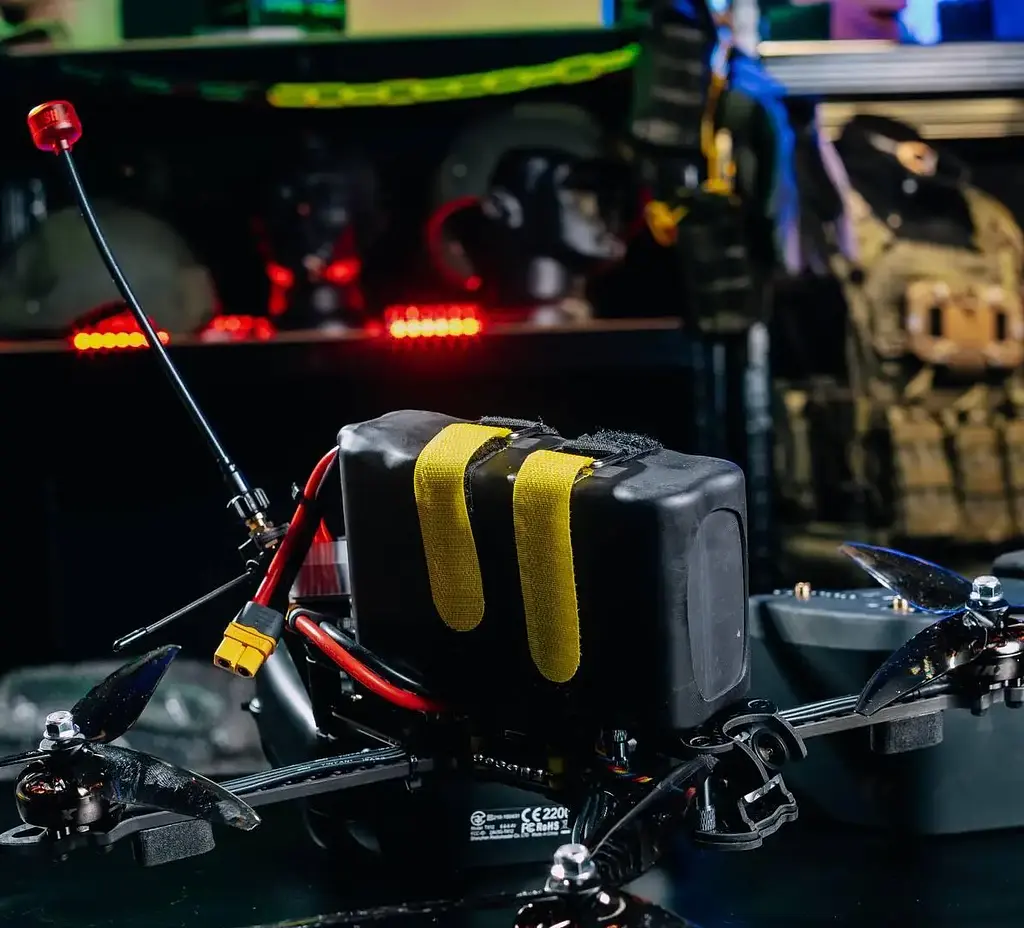 Квадрокоптер дрон FPV Steel bird 7 дюймовий розмір (18 хв. польоту) до 14 км - фото 9