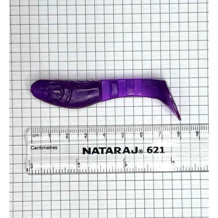 Силіконова приманка HARPOON "KOPUTO" 3" синій фіолет (2шт/уп) плаваюча 014