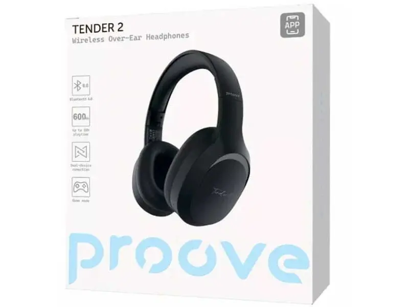 Навушники Proove Tender 2 (APP) Black (HPTR2001AP01) - фото 5
