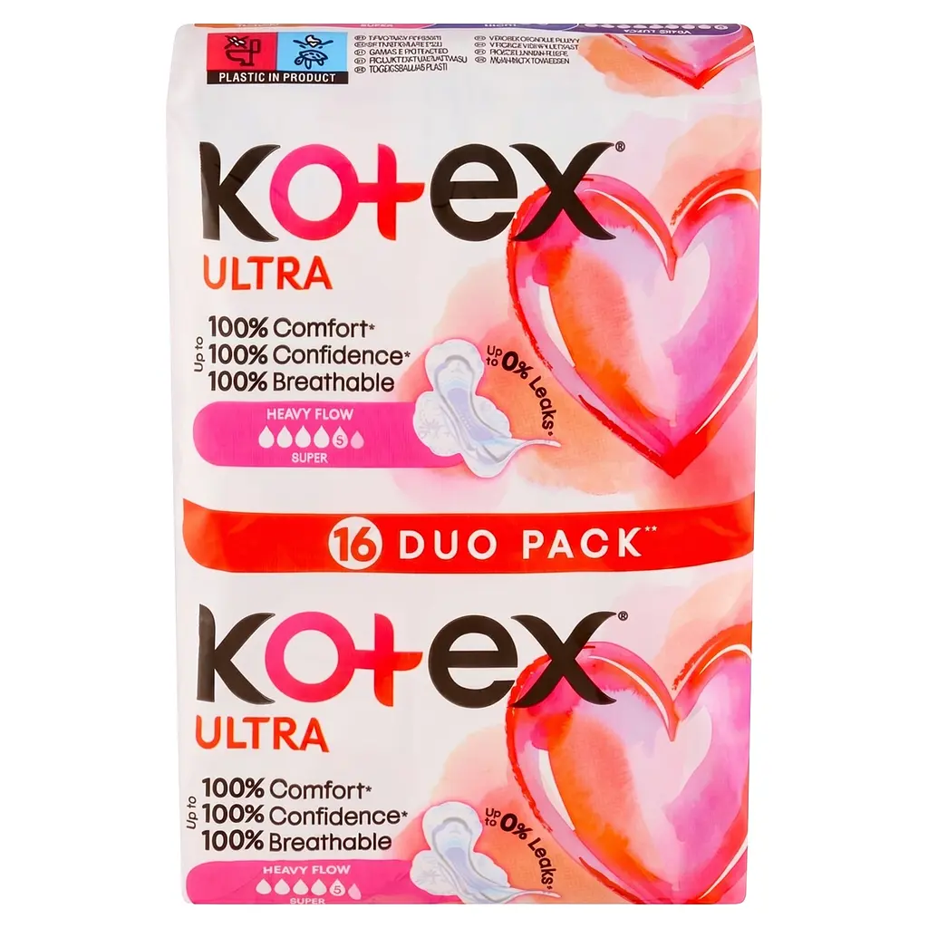 Гігієнічні прокладки Kotex Ultra Dry Super Duo 16 шт. - фото 2