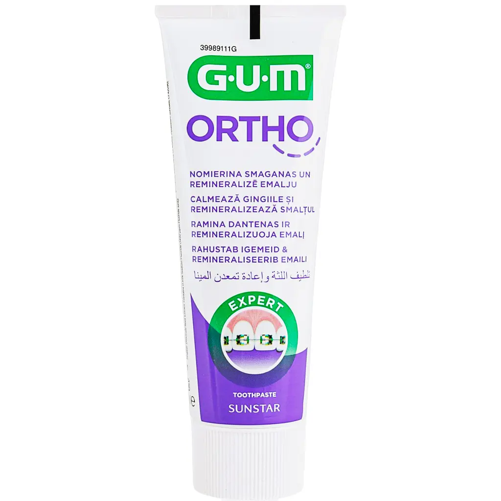 Зубна паста-гель GUM Ortho 75 мл - фото 2