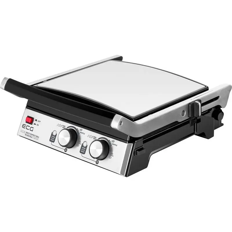 Гриль настільний ECG KG 2033 Duo Grill & Waffle - фото 3