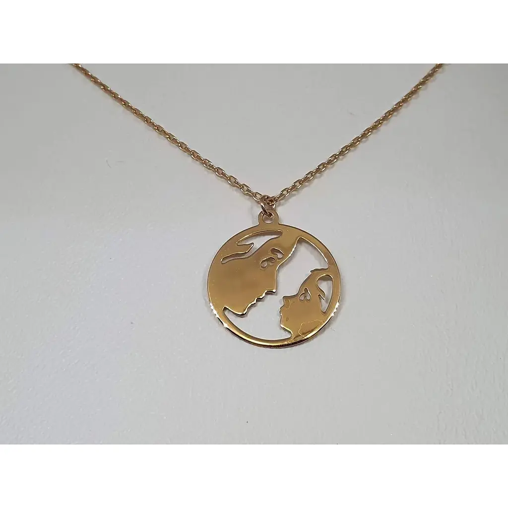 Золоте кольє Favoritum Материнство. 810042 - фото 2