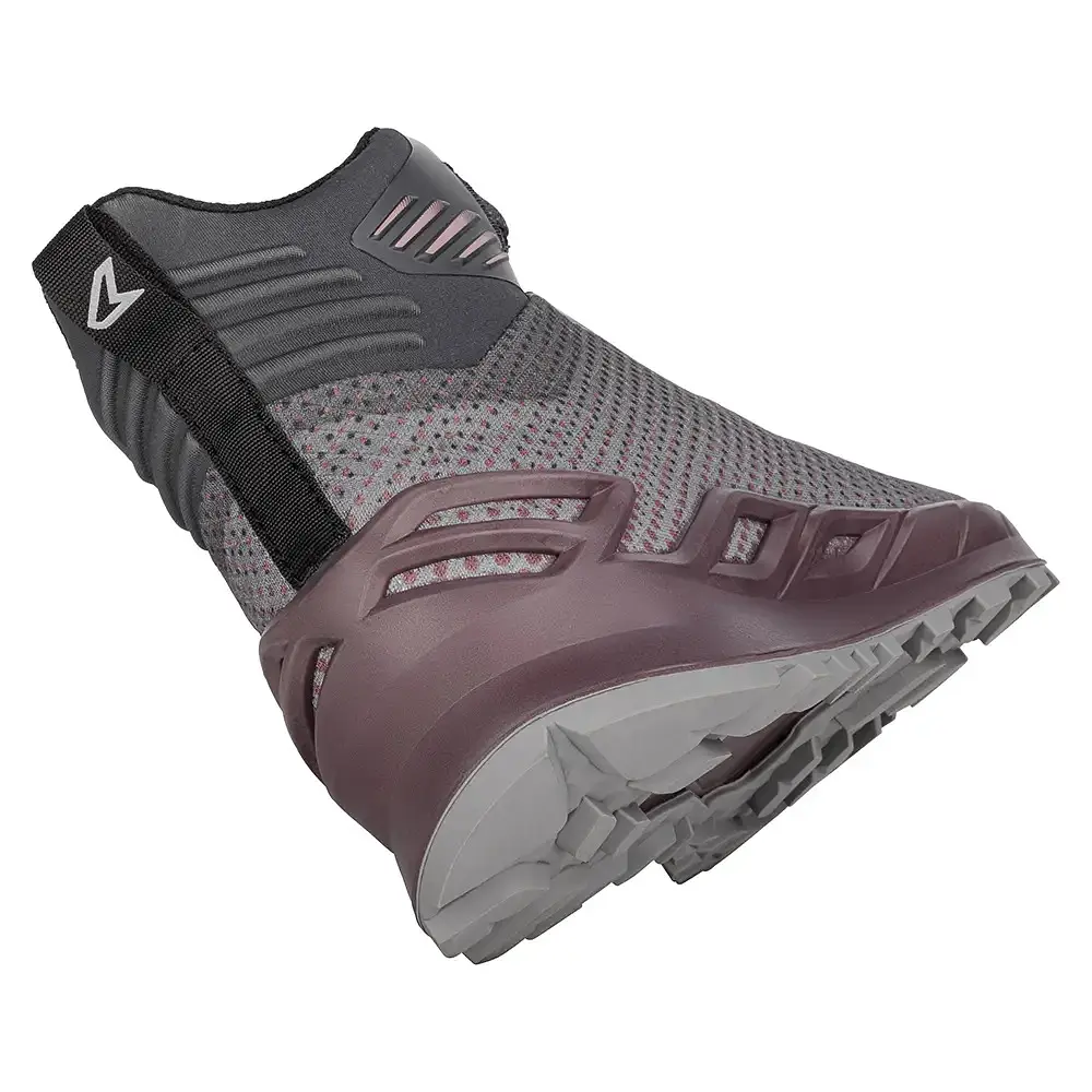 Ботинки женские Lowa Merger GTX Mid Women 41 Сірий-Рожевий - фото 7