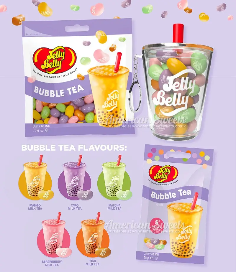 Жувальні цукерки Jelly Belly Bubble Tea 70г - фото 8
