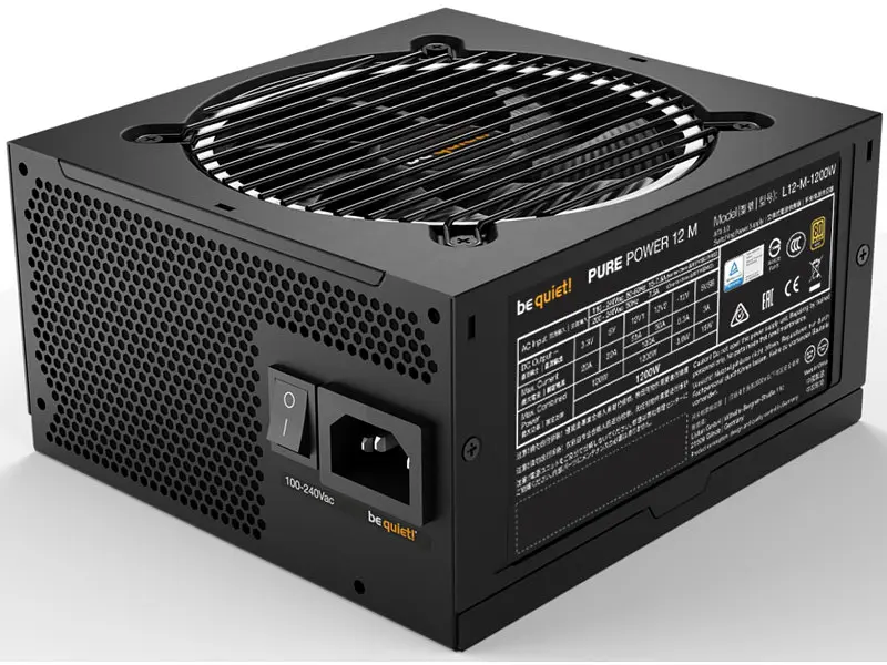 Блок живлення be quiet! Pure Power 12 M 1200W (BN346) - фото 3