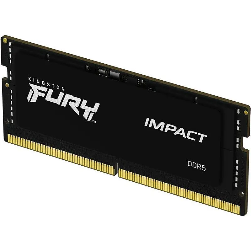 Пристрій для ноутбуків Kingston Fury 16 GB SO-DIMM DDR5 4800 MHz Impact (KF548S38IB-16) - фото 3