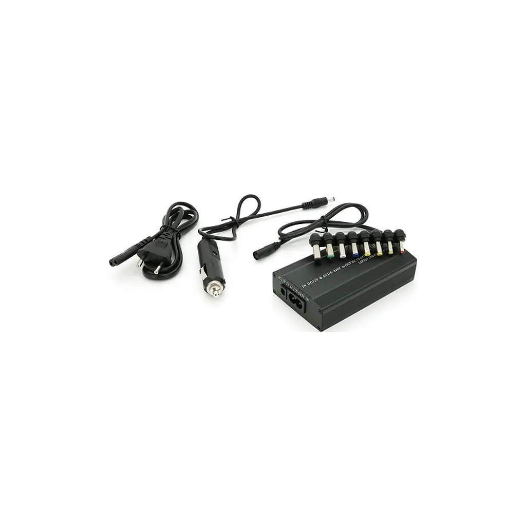 Блок живлення до ноутбуку Voltronic 100W Universal + Auto(12V), ручн. регулювання, 8 роз'ємів (02527 / YT-YBB/100W) - фото 3