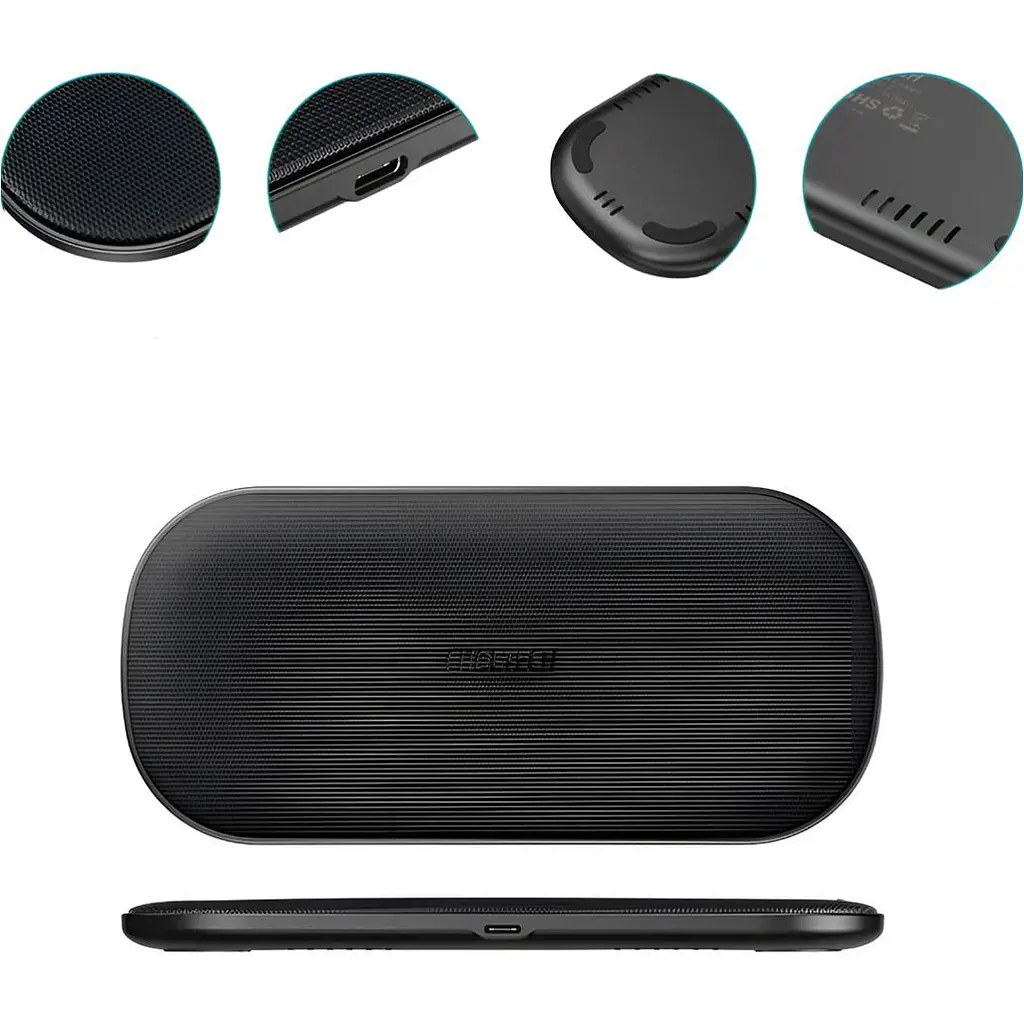 Бездротовий зарядний пристрій Choetech T535-S 5-Coil Dual Fast Wireless Charger [101517] - фото 5